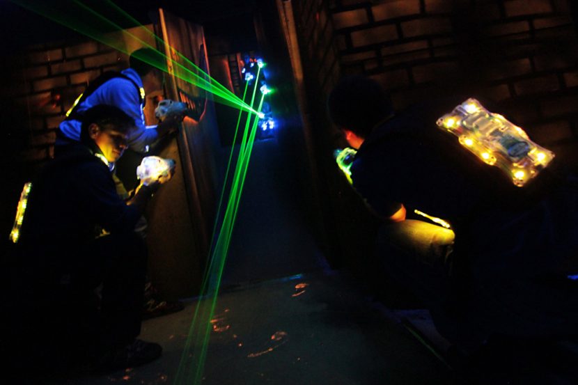 Le jeu laser Defcon Laser